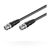 Image of Microconnect BNC - BNC, 10m coaxial cable Black