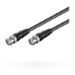 Microconnect 50088 coaxial cable 10 m BNC Black
