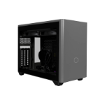 Cooler Master NR200P MAX Case, Black & Grey, Mini-ITX, 2 x USB 3.2 Gen 1 Type-A, Tempered Glass Side Window and Ventilated Steel Side Panel Options, V850 SFX Gold 850W PSU Pre-Installed, 280mm AiO Liquid CPU Cooler Pre-Installed, Designed for High-End ITX