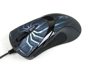 A4T ech Anti-Vibrate Laser Gaming XL-747H mouse Right-hand USB Type-A 3600 DPI