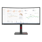 Lenovo ThinkVision T34w-30 LED display 86.4 cm (34") 3440 x 1440 pixels Wide Quad HD Black