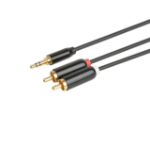 Prokord AUDIO 3.5MM MALE - 2XRCA MALE 3.0M