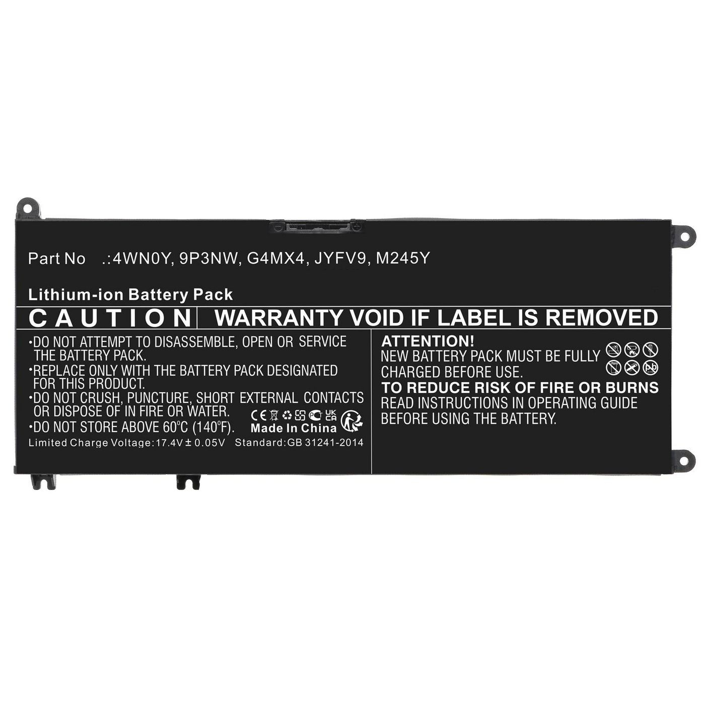 CoreParts MBXDE-BA0274 laptop spare part Battery