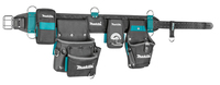 Image of Makita E-15235 - Waist tool belt - Black - Blue - Grey - Leather -...