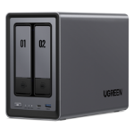 Ugreen NASync DXP2800 NAS Compact Intel® N N100 8 GB DDR5 UGOS Pro Black