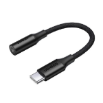 Ugreen EU Product - 3.5mm Mini Jack to USB-C headphone adapter  10cm - Black