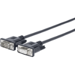 Vivolink PRORS1 serial cable Black 1 m D-sub 9 pin