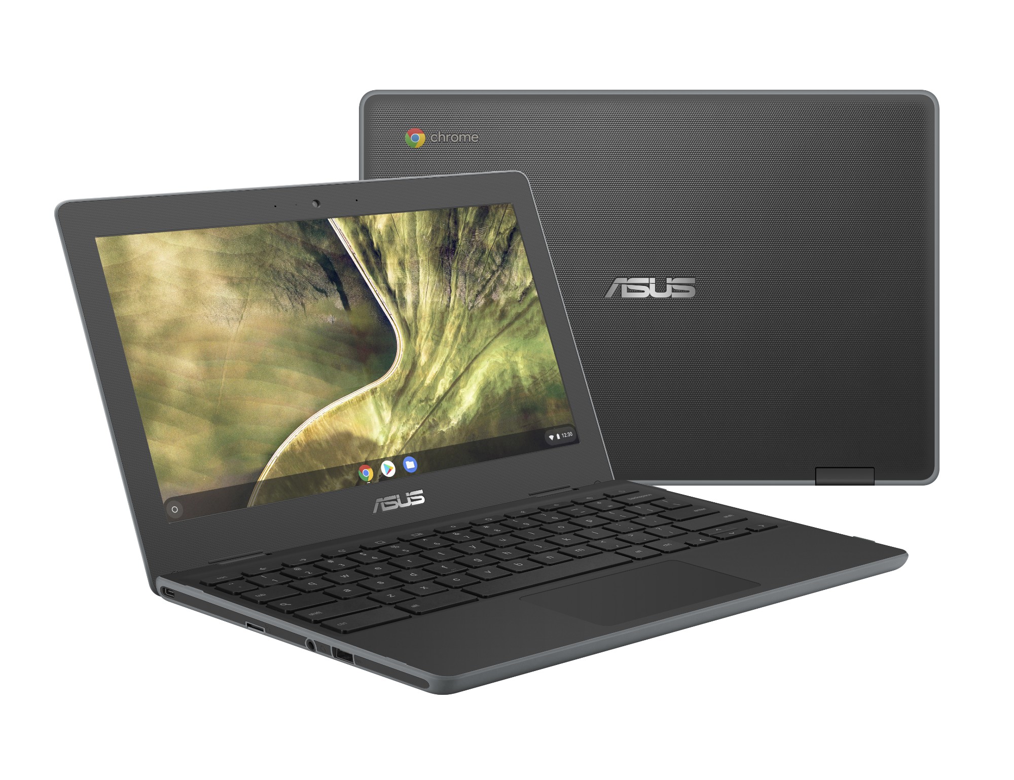 ASUS Chromebook C204MA-GJ0208-3Y notebook 29.5 cm (11.6") HD Intel® Celeron® N 4 GB LPDDR4-SDRAM 32 GB eMMC Wi-Fi 5 (802.11ac) Chrome OS Grey