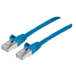 Intellinet 315982 networking cable Blue 11.8" (0.3 m) Cat6a S/FTP (S-STP)