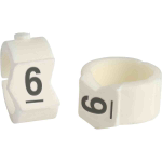 Brady SCNG-36-6 cable marker Black, White Nylon 50 pc(s)