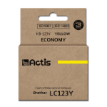 Actis KB-123Y ink (replacement for Brother LC123Y/LC121Y; Standard; 10 ml; yellow)