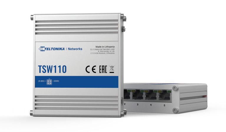Image of TELTONIKA TSW110 - Switch - unmanaged - Switch - 1 Gbps