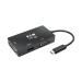 Tripp Lite U444-06N-HDV4KB USB graphics adapter 3840 x 2160 pixels Black