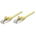 Intellinet Network Patch Cable, Cat5e, 7.5m, Yellow, CCA, SF/UTP, PVC, RJ45, Gold Plated Contacts, Snagless, Booted, Lifetime Warranty