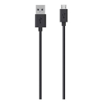 Belkin 1.2m USB 2.0 - microUSB m/m USB cable 47.2" (1.2 m) USB A Micro-USB B Black