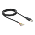 DeLOCK USB 2.0 to Serial UART LVTTL Converter with 6 open wire and 3,3 V output voltage 1.8 m