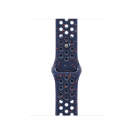 Apple MGA84ZM/A smart wearable accessory Band Blue Aluminium, Fluoroelastomer
