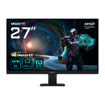 GIGABYTE GS27QXA 27" QHD Gaming Monitor - 2560 x 1440, 240Hz, 1ms, 350 cd/m², AMD FreeSync Premium, DisplayHDR 400, HDMI 2.0, Displayport 1.4