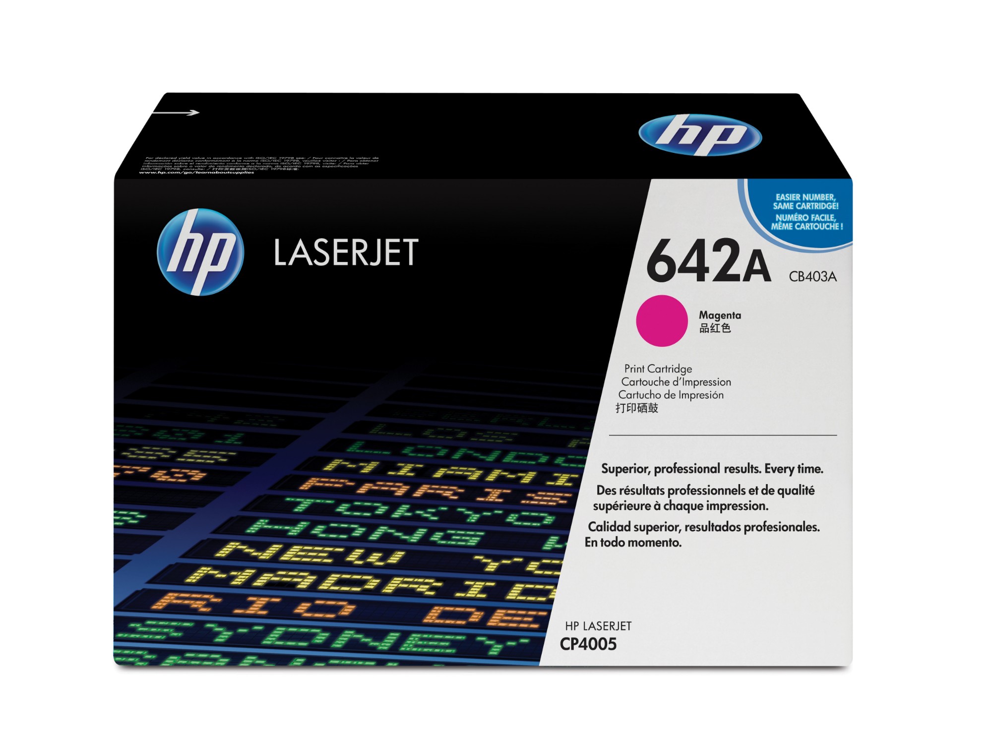 HP CB403A/642A Toner cartridge magenta, 7.5K pages ISO/IEC 19798 for HP CLJ CP 4005