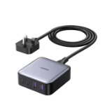 Ugreen 65W USB C Charger Nexode GaN 4-Port Fast Desktop Charger Power Adapter Compatible with MacBoo