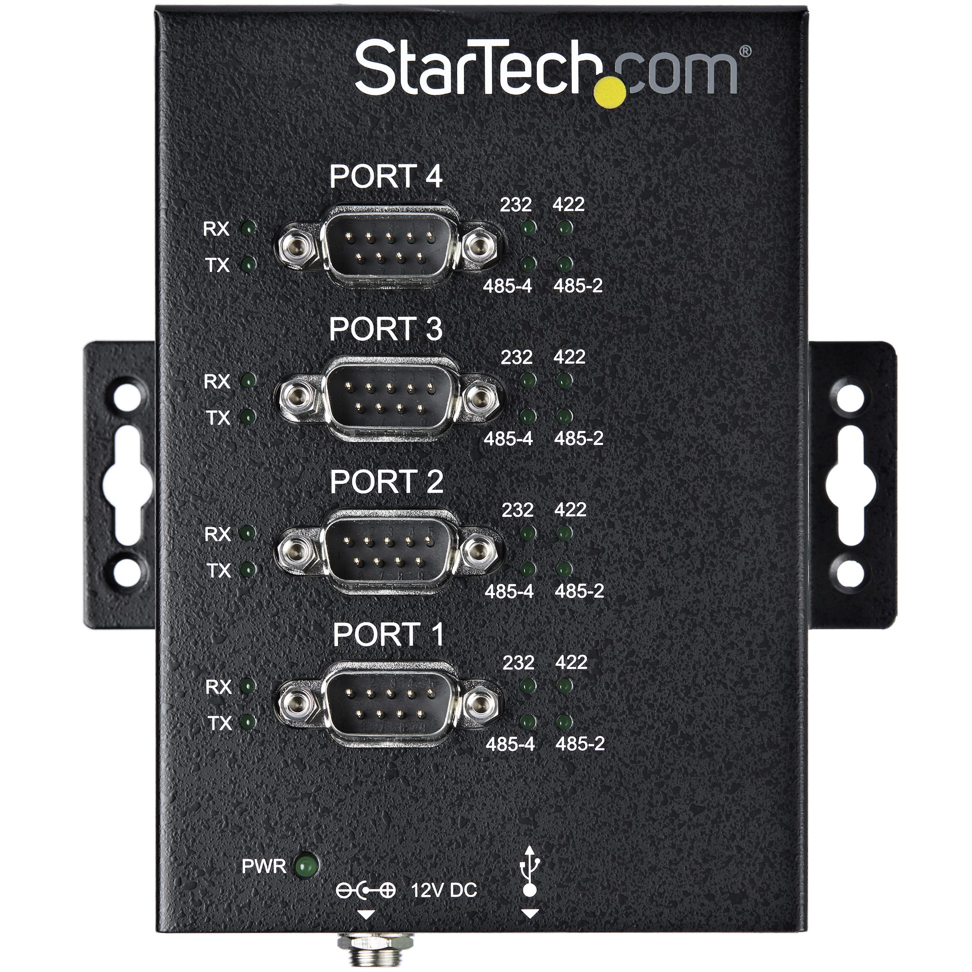 Photos - Card Reader / USB Hub Startech.com 4 Port Serial Hub USB to RS232/RS485/RS422 Adapter - Indu ICU 