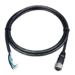 PLANET 5-Pin A-Coding M12 Female Black 10 m
