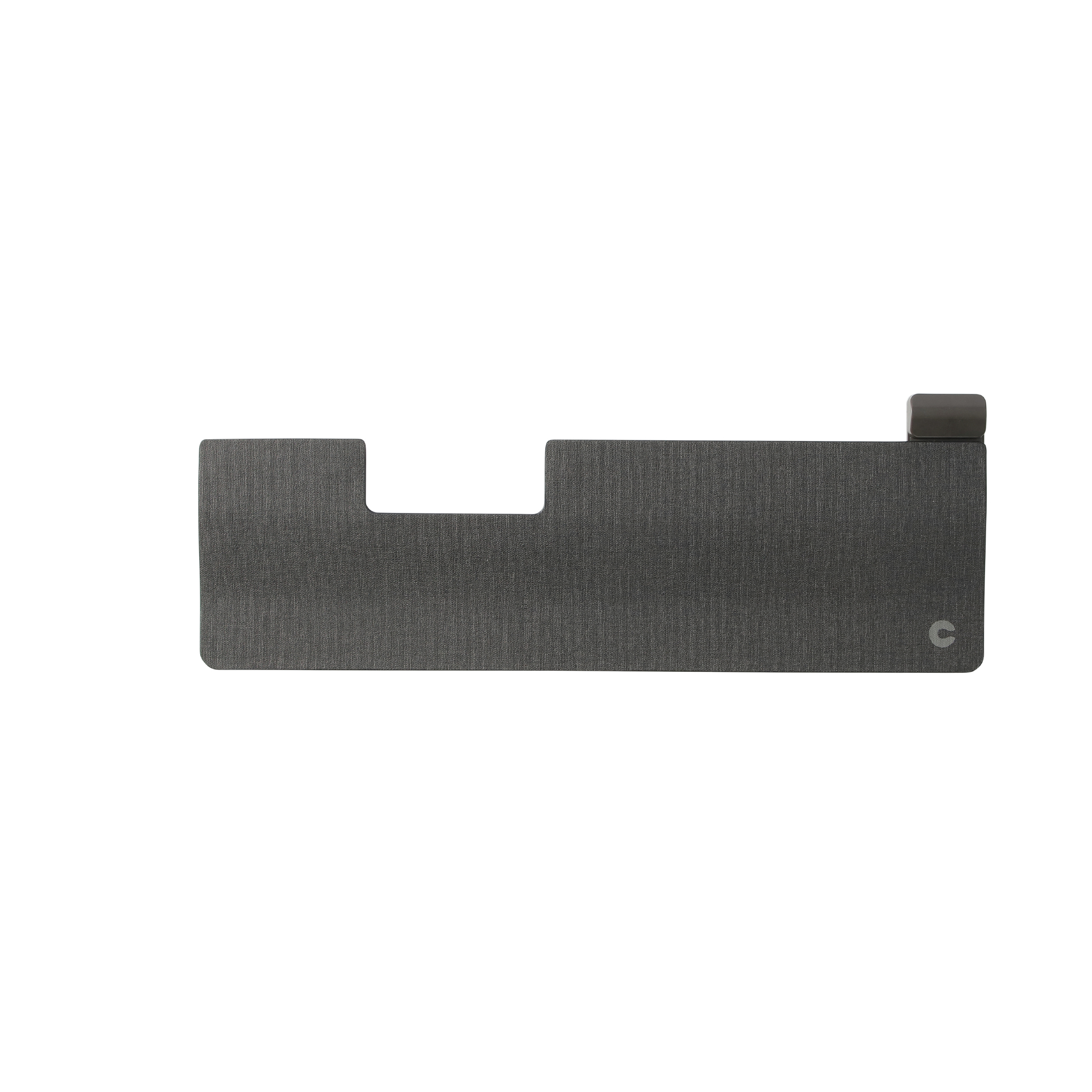 Image of Contour Design The Extended wrist rest, Dark grey