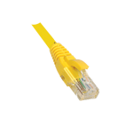 Weltron 7FT, Cat6, Rj-45/Rj45, Male/Male, Snagless Patch Cable networking cable Yellow 84" (2.13 m) U/UTP (UTP)