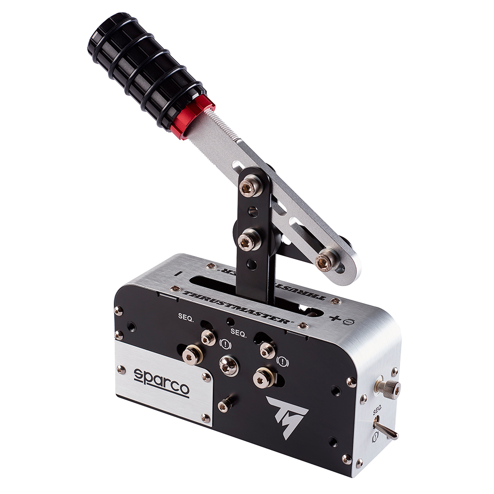 Image of Thrustmaster TSS Handbrake Sparco Mod Black, Stainless steel...
