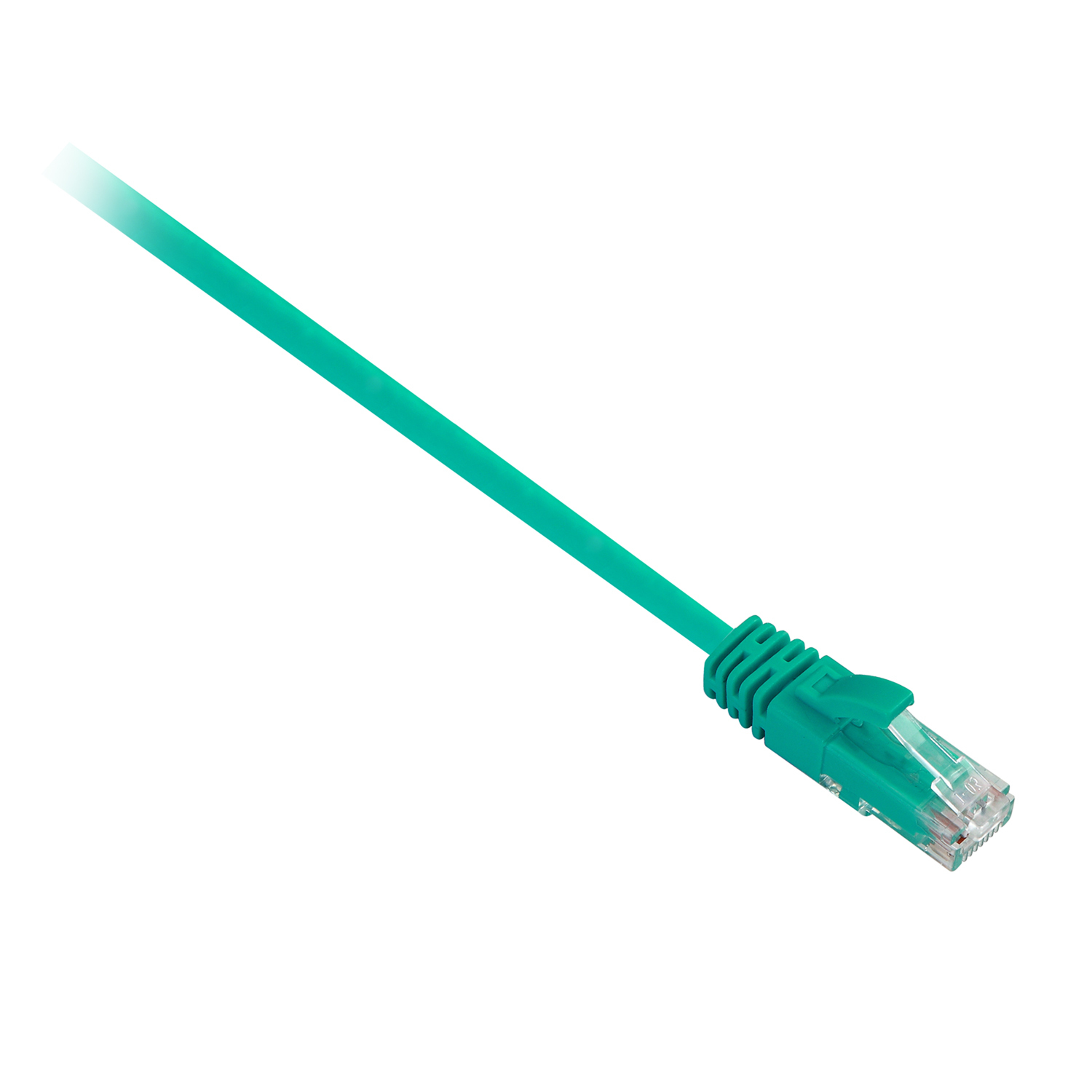 Image of V7 Green Cat6 Unshielded (UTP) Cable RJ45 Male to RJ45 Male 2m 6.6ft