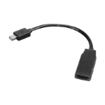 Lenovo 0B47089 video cable adapter 0.2 m Mini DisplayPort HDMI Black