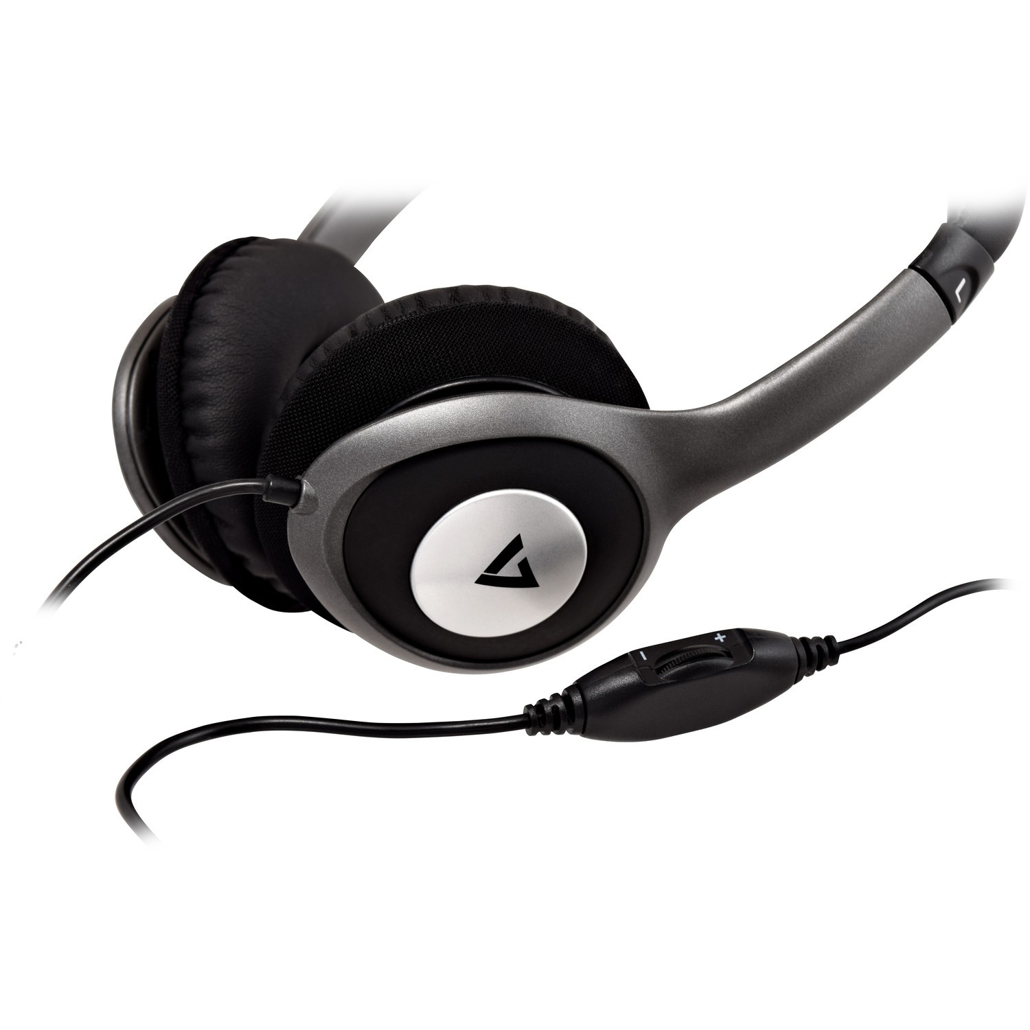 V7 HA520-2EP headphones/headset Head-band Black,Silver