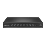 Vertiv SCMV285DPH-400 KVM-switch Zwart