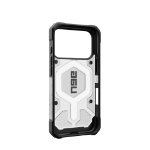 Urban Armor Gear Pathfinder mobile phone case 16 cm (6.3") Cover Silver, Transparent