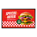 Samsung OH55DX Digital signage flat panel 139.7 cm (55") LCD Wi-Fi 3500 cd/m² Full HD Black Tizen 24/7