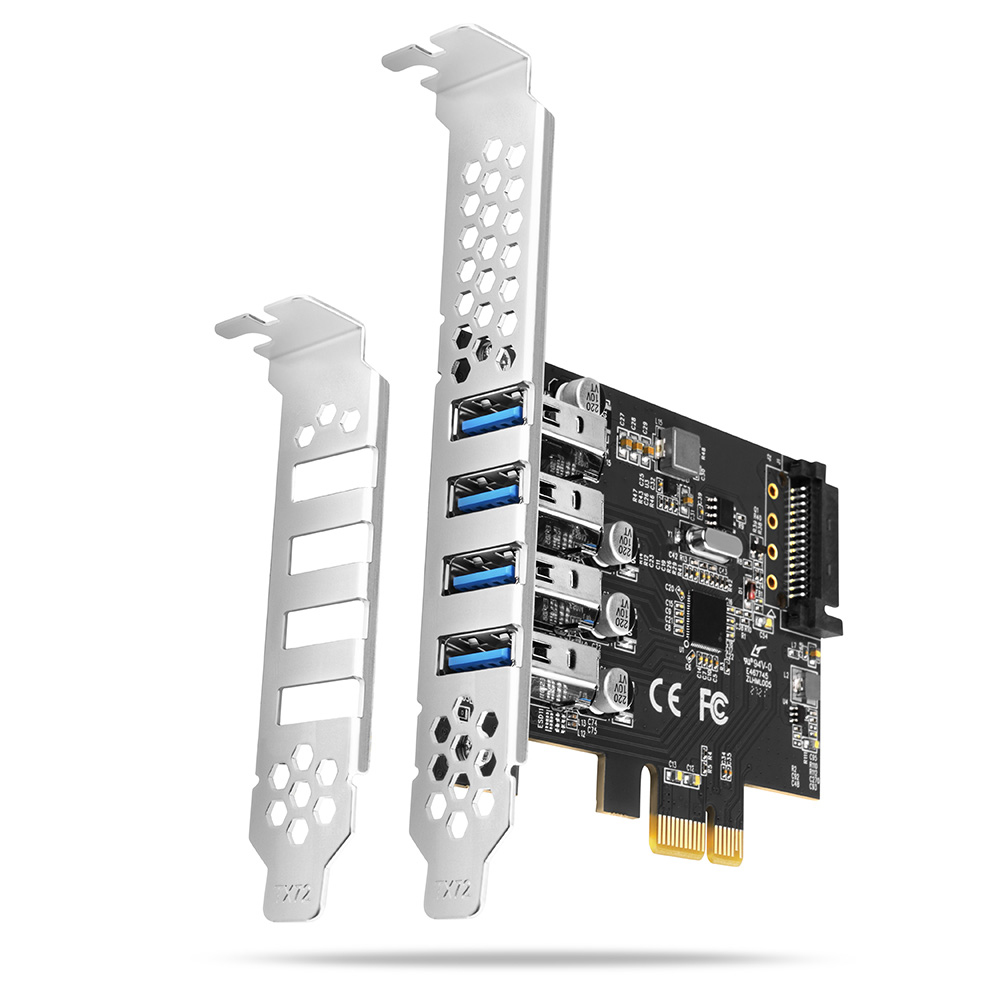 EU Product - PCEU-43RS PCIe Adapter 4x USB3. - Adapter - Digital thumbnail