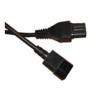Image of Microconnect PE011400 power cable Black 2.5 m C14 coupler C15 coupler