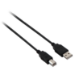 V7 Black USB Cable USB 2.0 A Male to USB 2.0 B Male 2m 6.6ft