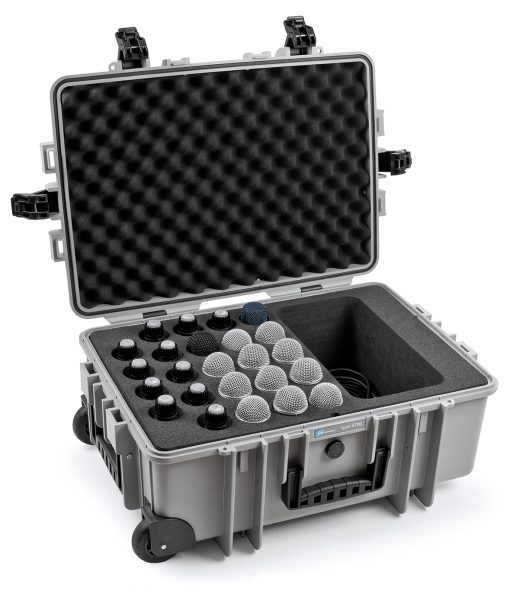 B&W 6700 24 Audio interface Trolley case Polypropylene (PP). Rubbe