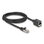 DeLOCK 90309 networking cable Black 2 m Cat6a S/FTP (S-STP)