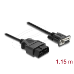 DeLOCK 64353 networking cable Black 1.15 m Cat5e