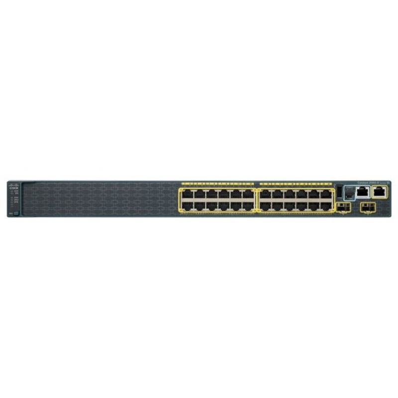 Cisco WS-C2960S-F24TS-S network switch Managed L2 Fast Ethernet (10/100) Black