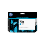 HP P2V62A/730 Ink cartridge cyan 130ml for HP DesignJet T 1600/1700/940