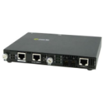 Perle SMI-110-S2SC80 - 10/100 Fast Ethernet Standalone IP Managed Media and Rate Converter. 10/100Base-TX (RJ-45) [100 m/328 ft.] to 100Base-ZX 1550nm single mode (SC) [80 km/49.7 miles]
