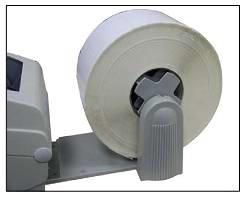 Image of TSC EXTERNAL ROLL MOUNT ASSY WITH 3-INCH CORE LABEL SPINDLE, GRAY...