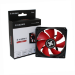 Xilence XPF92.R computer cooling system Universal Fan 9.2 cm Black, Red