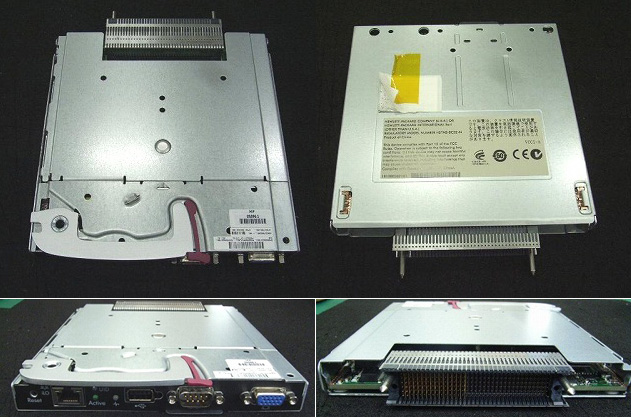 HP 503826-001 KVM switch Black