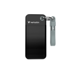 Verbatim Pocket SSD USB 3.2 Gen 2 1TB Black/Grey