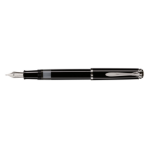 Pelikan M205 fountain pen Built-in filling system Black, Stainless steel 1 pc(s)