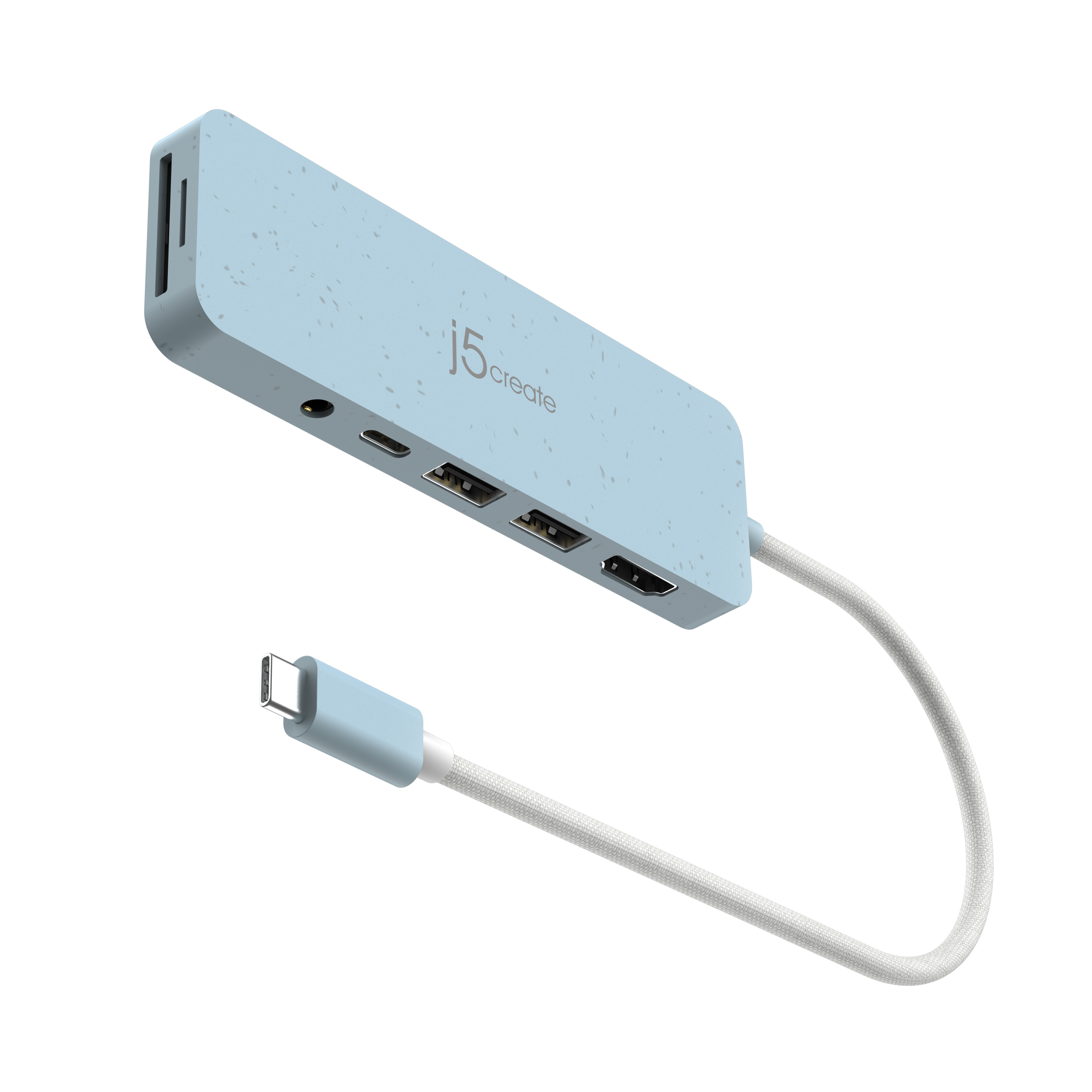 Image of j5create JCD373EC - USB-C® Multi-Port Hub with Power Delivery